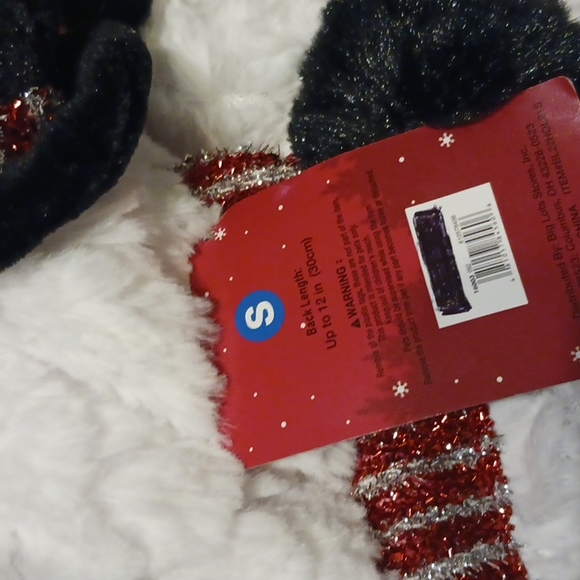 Happy Howlidays Pet Apparel. Just to cute!  Snowman Coat Size Small. NWT. - Picture 7 of 9